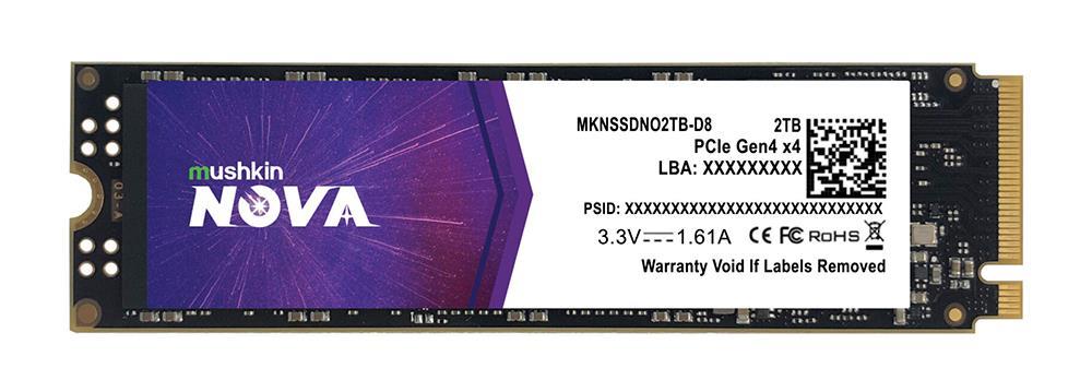MKNSSDNO2TB-D8 Muskin 2TB PCI Express 4.0 x4 NVMe M.2 2280 2.5-inch Internal Solid State Drive (SSD)