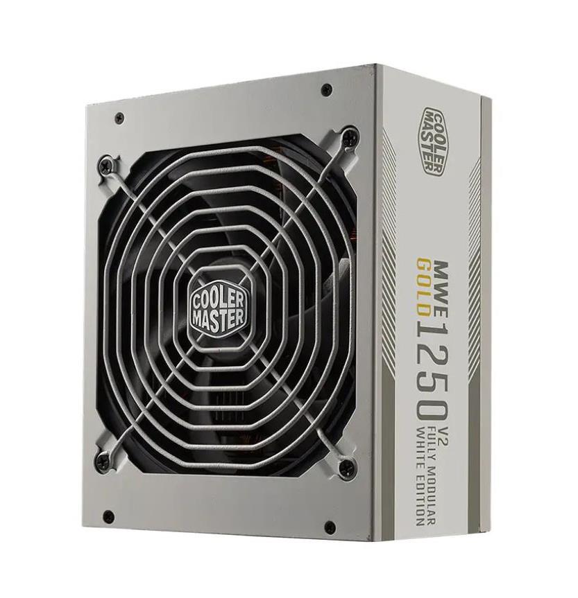 MPE-C501-AFCAG-AU Cooler Master MWE 1250-Watts 100-240V AC 15-7A 47-63Hz 80-Plus Gold Full Modular ATX Power Supply