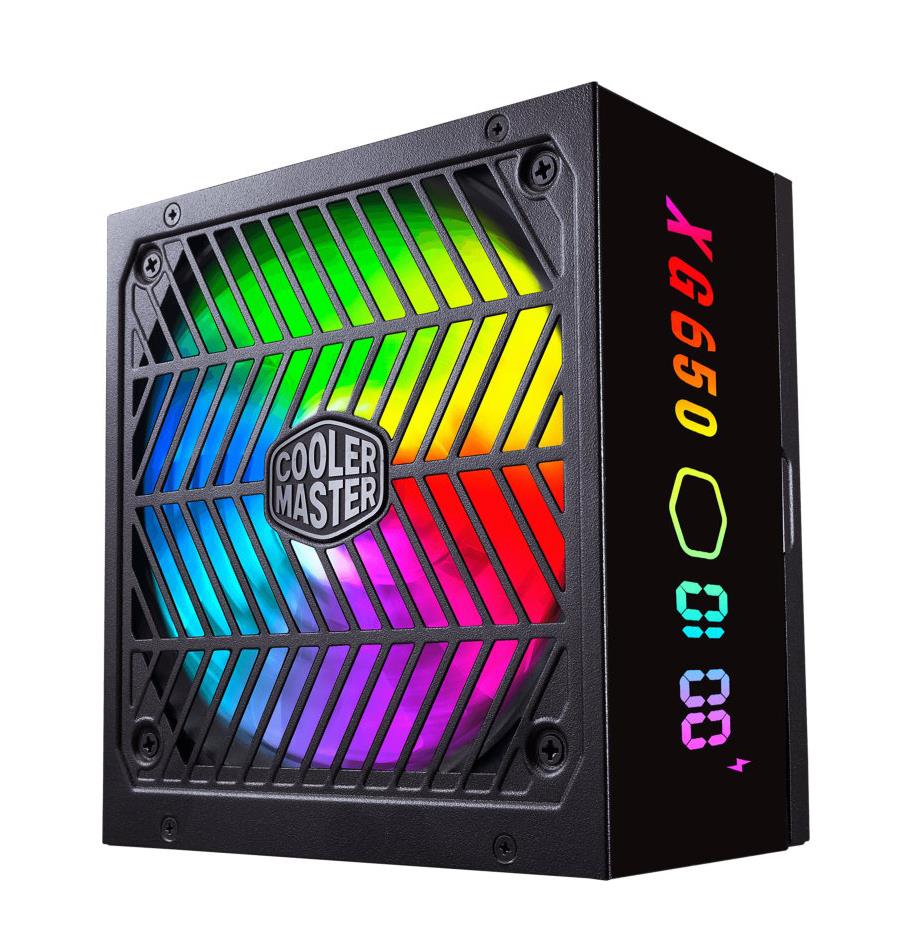 MPG-6501-AFBAP-XAU Cooler Master XG 650-Watts 100-240V AC 50-60Hz 80-Plus Platinum Full Modular ATX Power Supply