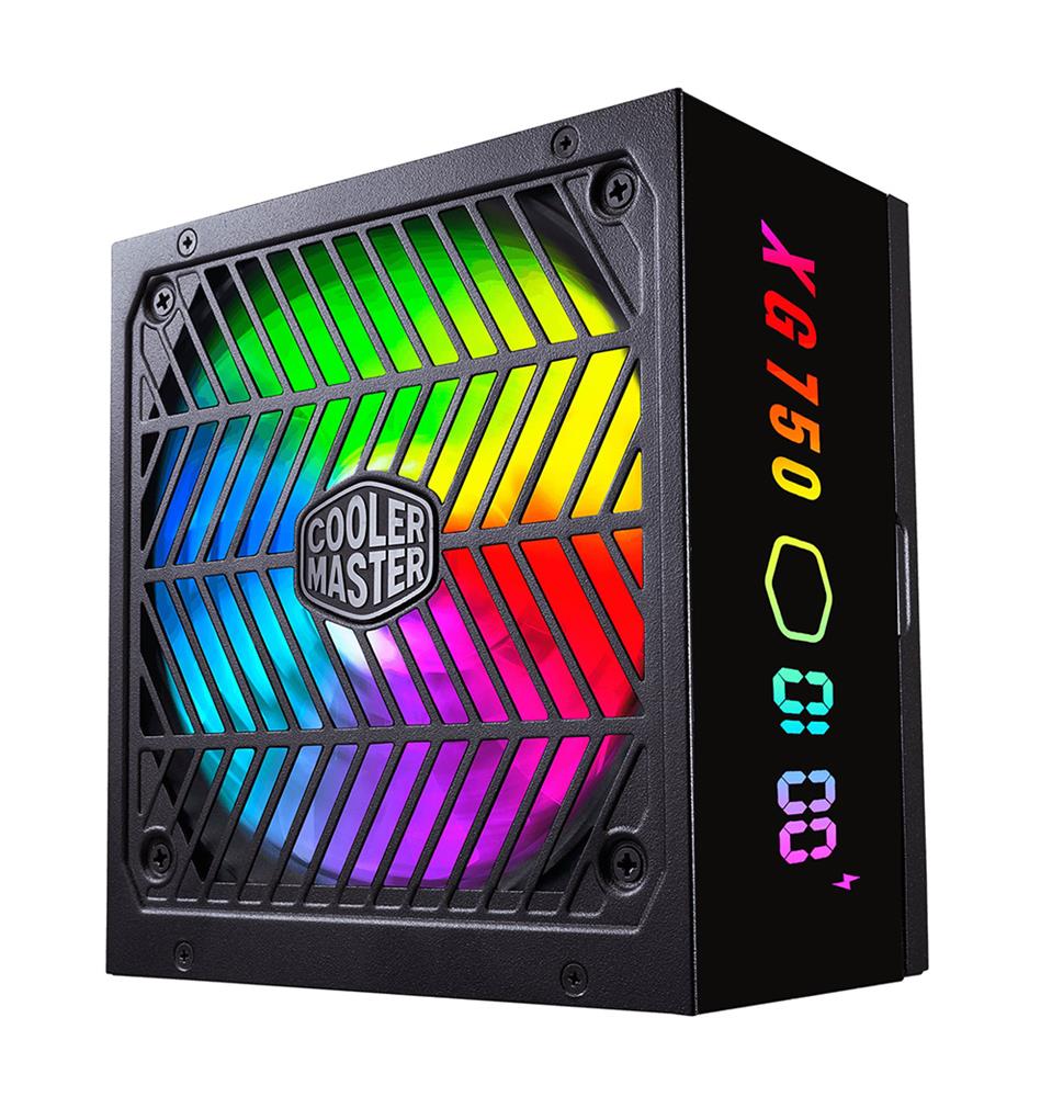 MPG-7501-AFBAP-AU Cooler Master XG 750-Watts 100-240V AC 50-60Hz 80-Plus Platinum Full Modular ATX Power Supply