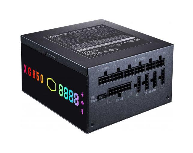 MPG-8501-AFBAP-XEU Cooler Master XG 850-Watts 100-240V AC 12-6A 50-60Hz 80-Plus Platinum Full Modular ATX Power Supply