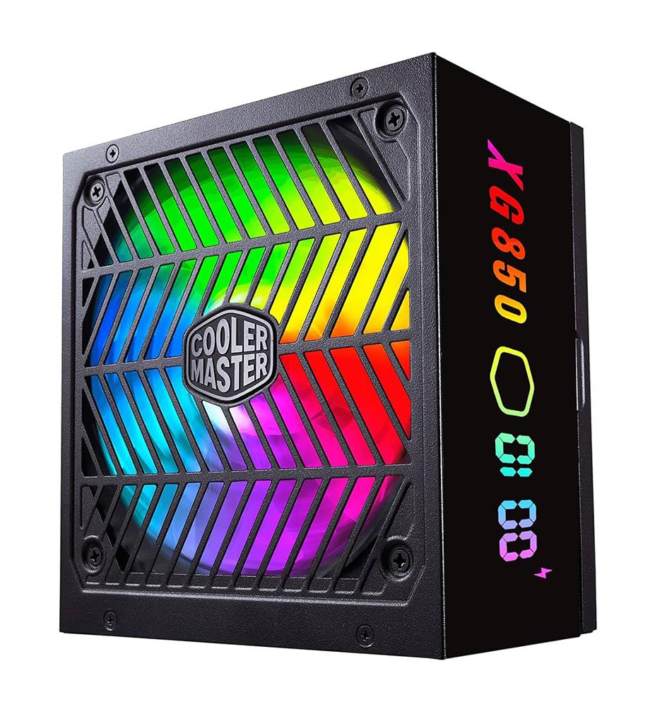 MPG-8501-AFBAP-XST Cooler Master XG 850-Watts 100-240V AC 12-6A 50-60Hz 80-Plus Platinum Full Modular ATX Power Supply