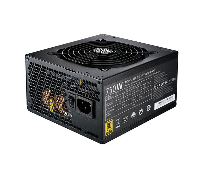 MPY-7501-AFAAG-UK CoolerMaster MPY-7501-AFAAG 750-Watts ATX12V 90% Efficiency 80 Plus Gold Power Supply