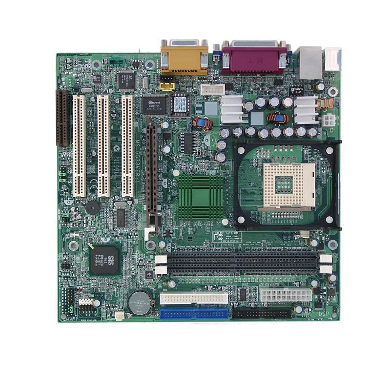MS-6533E MSI Socket 478 SIS 645 + 650 Chipset Intel Pentium 4 Processors Support DDR 2x DIMM Micro-ATX Motherboard (Refurbished)
