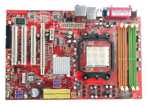 MS-7270 MSI Socket AM2 ALi M1697 Chipset AMD Athlon 64/ Athlon 64 X2/ AMD Sempron Processors Support DDR2 4x DIMM 4x SATA 3.0Gb/s ATX Motherboard (Refurbished)