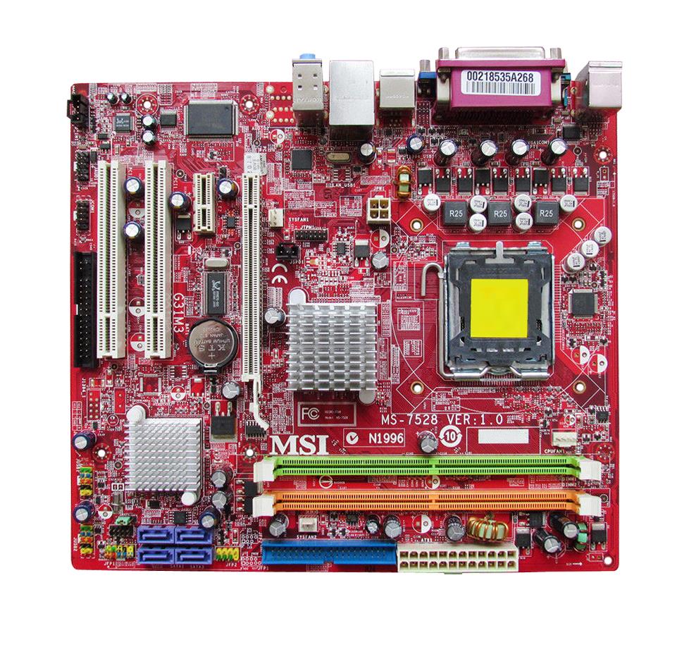 MS-7528 MSI Ver:1.0 Motherboard (Refurbished)