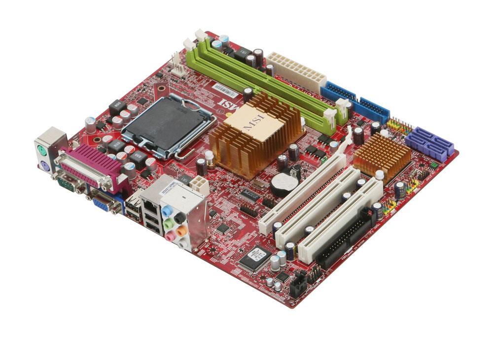 MS04G41M4L MSI G41M4-L Socket LGA 775 Intel G41 + ICH7 Chipset Core 2 Duo/ Core 2 Extreme/ Core 2 Quad/ Celeron 400/ Pentium / Celeron Processors Support DDR2 2x DIMM 4x SATA 3.0Gb/s Micro-ATX Motherboard (Refurbished)