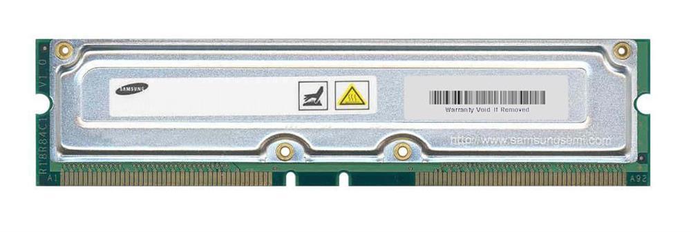 MS18R1622DH0-CN9 Samsung 64MB ECC PC1066 1066MHz 32ns RDRAM 160-Pin SoRimm Memory Module