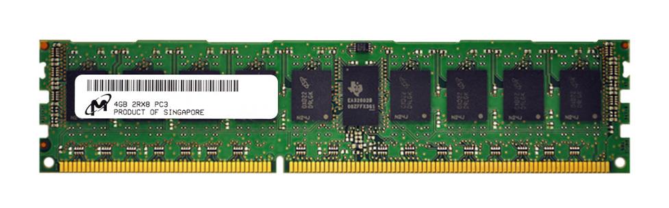 MT18JSF51272PDZ-1G4D1 Micron 4GB PC3-10600 DDR3-1333MHz ECC Registered CL9 240-Pin DIMM Dual Rank Memory Module