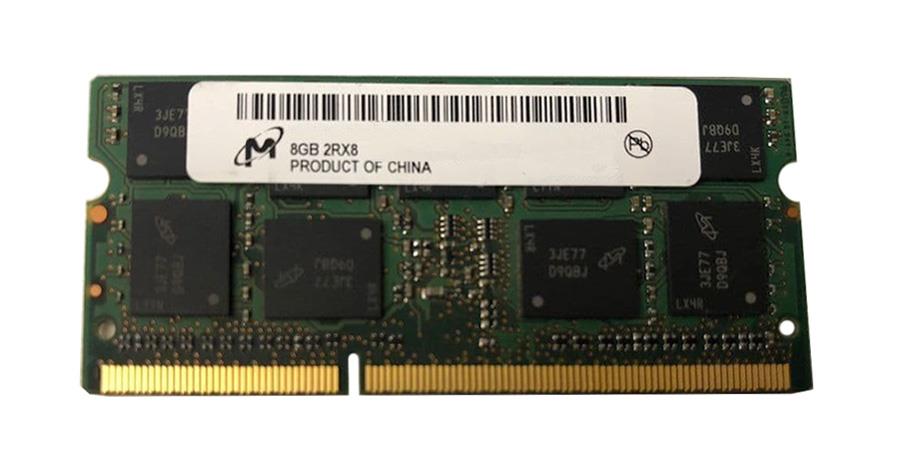 MT18KSF1G72HZ-1G6E2Z Micron 8GB PC3-12800 DDR3-1600MHz ECC Unbuffered CL11 204-Pin SoDimm 1.35V Low Voltage Dual Rank Memory Module