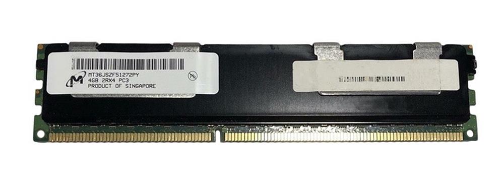 MT36JSZF51272PY-1G4DZES Micron 4GB PC3-10600 DDR3-1333MHz ECC Registered CL9 240-Pin DIMM Dual Rank Memory Module