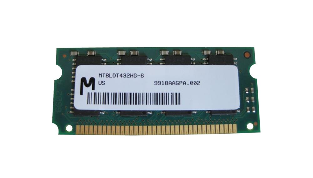 MT8LDT432HG-6X Micron 16MB SoDimm EDO Memory
