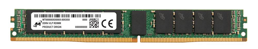MTA18ADF2G72PZ-3G2E1 Micron 16GB PC4-25600 DDR4-3200MHz Registered ECC CL22 288-Pin DIMM 1.2V Very Low Profile (VLP) Single Rank Memory Module