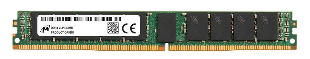 MTA18ADF4G72PZ-3G2F1 Micron 32GB PC4-25600 DDR4-3200MHz Registered ECC CL22 288-Pin DIMM 1.2V Single Rank Very Low Profile (VLP) Memory Module