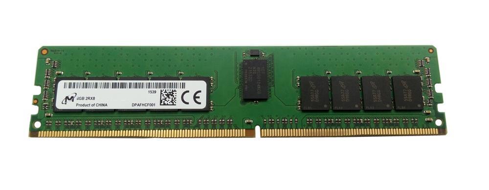 MTA18ASF1G72PDZ-3G2F Micron 8GB PC4-25600 DDR4-3200MHz Registered ECC CL22 288-Pin DIMM 1.2V Single Rank Memory Module