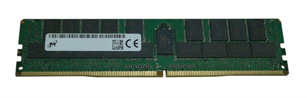 MTA72ASS8G72LZ-2G6J1-A1 Micron 64GB PC4-21300 DDR4-2666MHz Registered ECC CL19 288-Pin Load Reduced DIMM 1.2V Quad Rank Memory Module