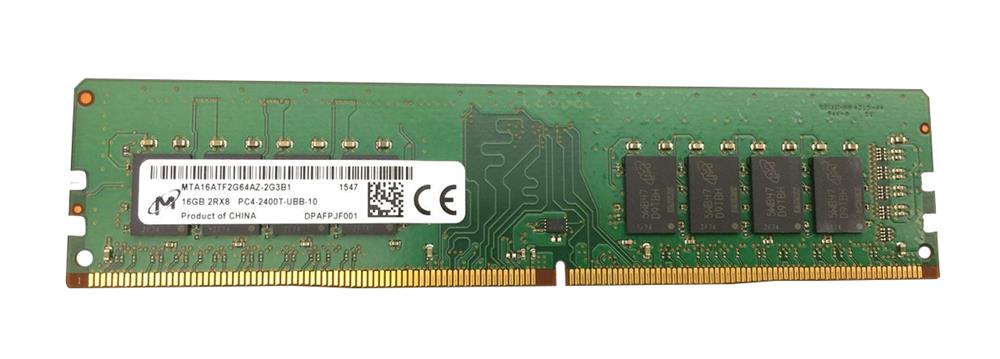 MTA8ATF1G64AZ-2G3B1 Micron 8GB PC4-19200 DDR4-2400MHz non-ECC Unbuffered CL17 288-Pin DIMM 1.2V Single Rank Memory Module