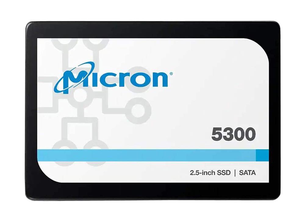 MTFDDAK7T6TDS Micron 5300 Pro Series 7.68TB TLC SATA 6Gbps (SED) 2.5-inch Internal Solid State Drive (SSD)