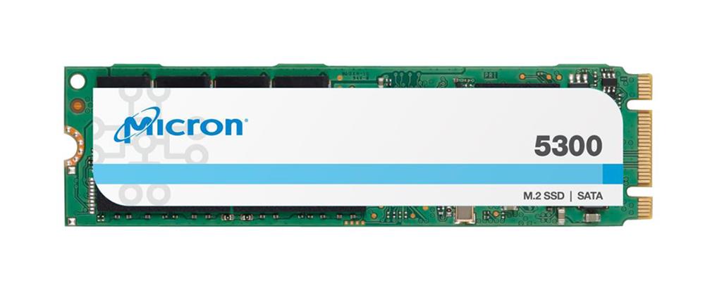 MTFDDAV240TDU-1AW1ZTAYY Micron 5300 Boot Series 240GB TLC SATA 6Gbps (SED) M.2 2280 Internal Solid State Drive (SSD)