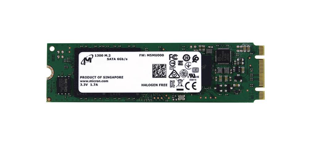 MTFDDAV512TDL-1AW12AB Micron 1300 Series 512GB TLC SATA 6Gbps (SED) M.2 2280 Internal Solid State Drive (SSD)