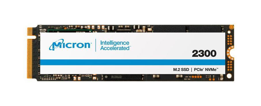MTFDHBA512TDV-1AZ12AB Micron 2300 512GB TLC PCI Express 3.0 x4 NVMe M.2 2280 Internal Solid State Drive (SSD)