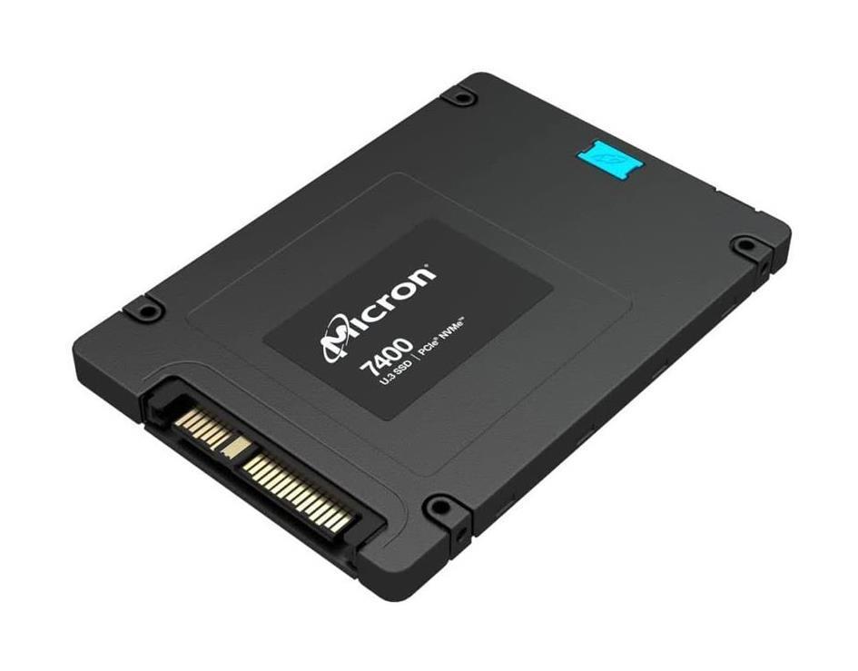 MTFDKBA800TFC-1AZ1ZABYYR Micron 7400 MAX 800GB TLC PCI Express 4.0 x4 NVMe Mixed Use (AES-256 / PLP) M.2 2280 Internal Solid State Drive (SSD)