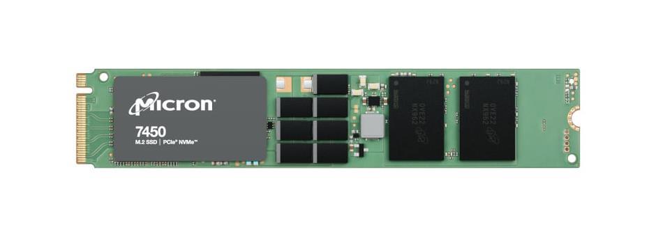 MTFDKBA960TFR-1BC1ZA Micron 7450 Pro Series 960GB PCI Express 4.0 NVMe M.2 Internal Non-SED Solid State Drive (SSD)