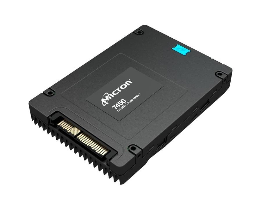 MTFDKCB800TFS-1BC1ZABYYR Micron 7450 MAX 800GB TLC PCI Express 4.0 x4 NVMe Mixed Use (AES-256 / TCG Opal / PLP) U.3 2.5-inch Internal Solid State Drive (SSD)