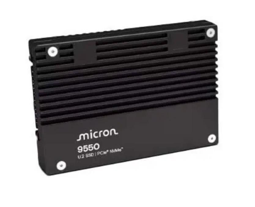 MTFDLAL25T6THB-1BK1DABYY Micron 9550 Max 25.6TB PCI Express 5.0 x4 NVMe 2.5-inch Internal Solid State Drive (SSD)