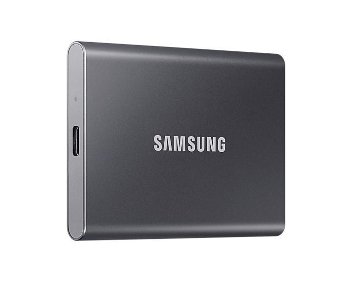 MU-PC500T/AM Samsung T7 500GB Portable USB 3.2 External Solid State Drive (SSD) (Titan Gray)