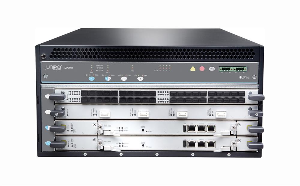 MX240 Juniper 480Gbps 3D Universal Edge Router (Refurbished)