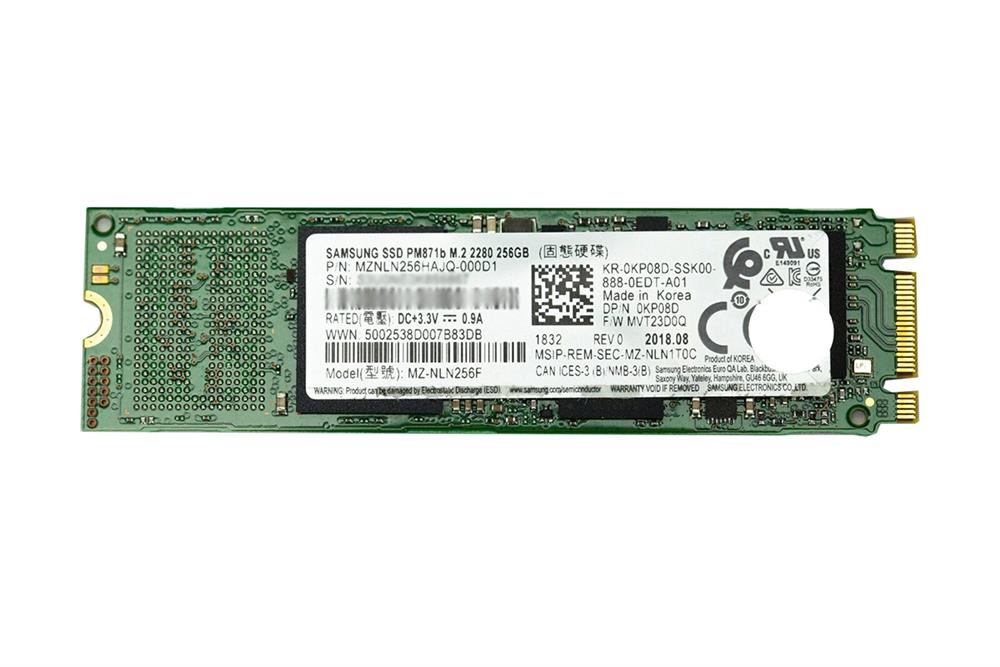 MZ-NTY256D Samsung CM871a 256GB SATA 6.0 Gbps SSD