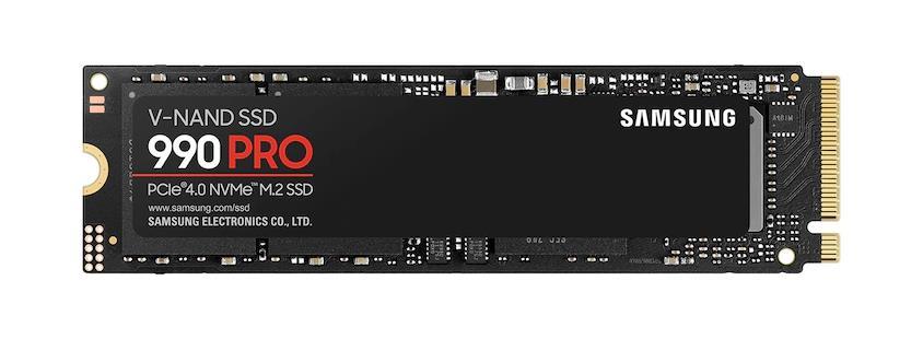 MZ-V9P1T0B Samsung 990 PRO Series 1TB TLC PCI Express 4.0 x4 NVMe (AES-256 / TCG Opal 2.0) M.2 2280 Internal Solid State Drive (SSD)