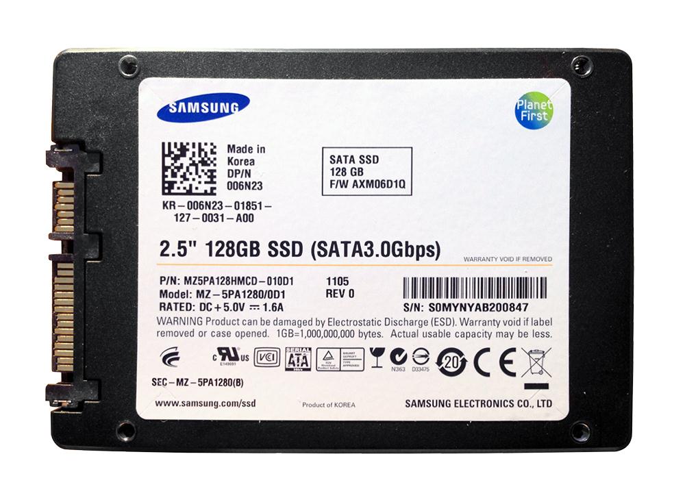MZ5PA128HMCD-010D1 Samsung 128GB SATA 3.0 Gbps SSD