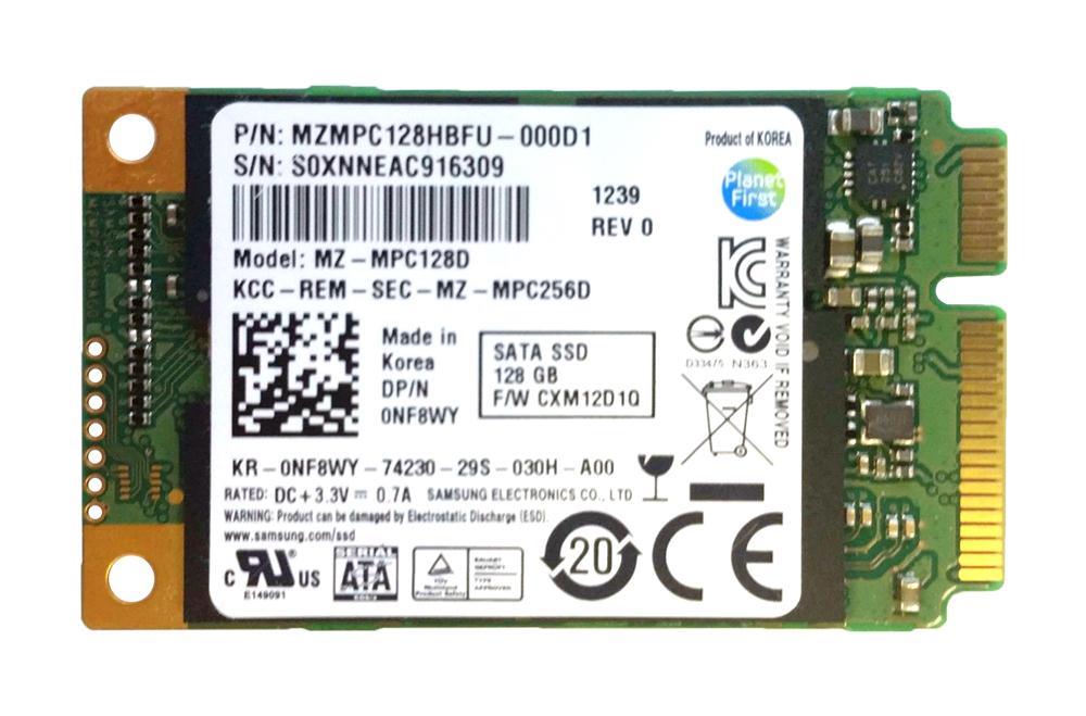 MZMPC128HBFU-000D1 Samsung 128GB SATA 6.0 Gbps SSD