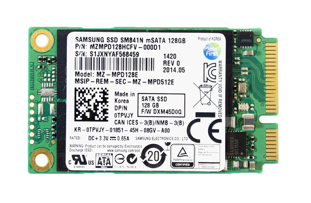 MZMPD128HCFV-000D1 Samsung 128GB SATA 6.0 Gbps SSD