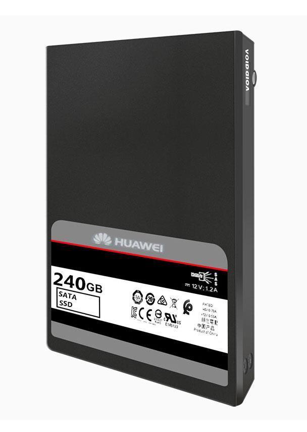 N240SSDXW3SPA Huawei 240GB SATA 6Gbps Read Intensive 2.5-inch Internal Solid State Drive (SSD) with 3.5-inch Carrier