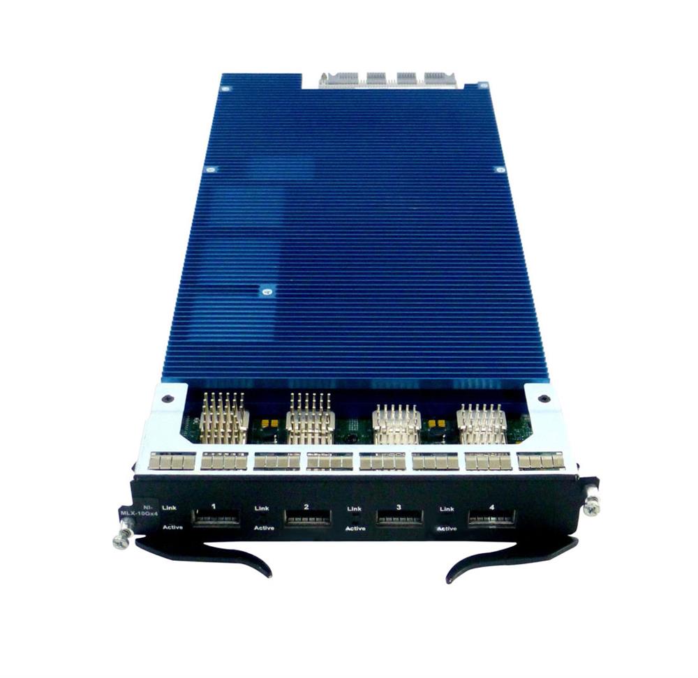 NI-MLX-10GX4 Foundry Networks 4-Port 10Gigabit Ethernet Module for NetIron MLX Series