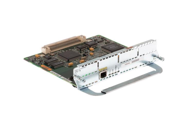 NM-1FE-TX Cisco 1-Port 100Base-TX Network Module Enhanced Fast Ethernet (Refurbished)