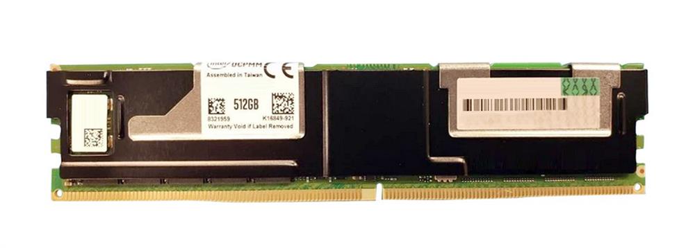 NMA1XXD512GPSU4 Intel Optane Persistent 100 Series 512GB PC4-21300 DDR4-2666MHz DDR-T 18W TDP 288-Pin PMem DIMM Memory Module