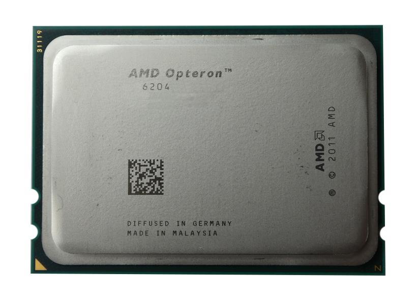 OS6204WKT4GGU AMD Opteron 6204 Quad Core 3.30GHz 16MB Cache Socket G34 LGA-1944 Processor