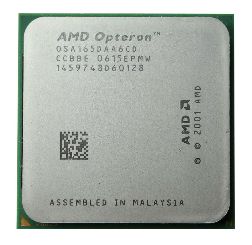 OSA165DAA6CD AMD Opteron 165 Dual-Core 1.80GHz 2MB L2 Cache Socket 939 Processor