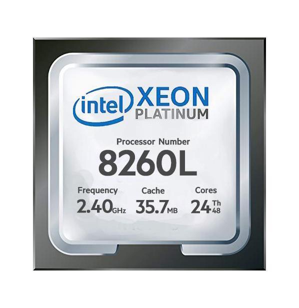 P02538-L21 HPE 2.40GHz 36MB Cache Socket FCLGA3647 Intel Xeon Platinum 8260L 24-Core Processor Upgrade for ProLiant DL380 Gen10