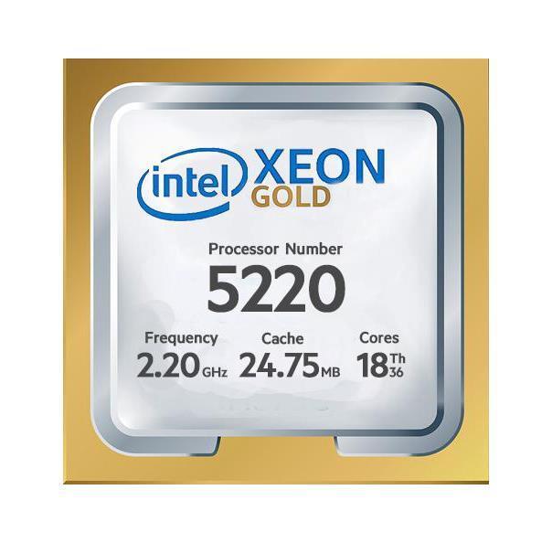 P02595-B21 HPE 2.20GHz 24.75MB Cache Socket FCLGA3647 Intel Xeon Gold 5220 18-Core Processor Upgrade for ProLiant DL360 Gen10
