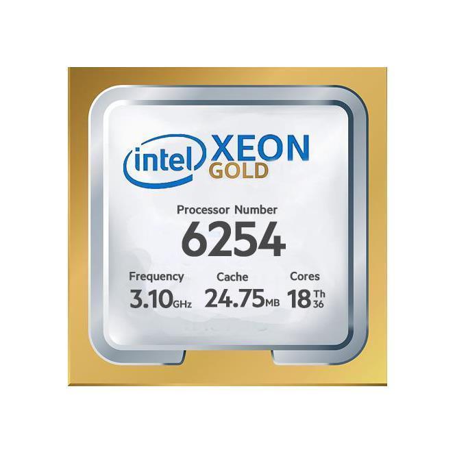 P02986-L21 HPE 3.10GHz 25MB Cache Socket FCLGA3647 Intel Xeon Gold 6254 18-Core Processor for ProLiant DL560 Gen10