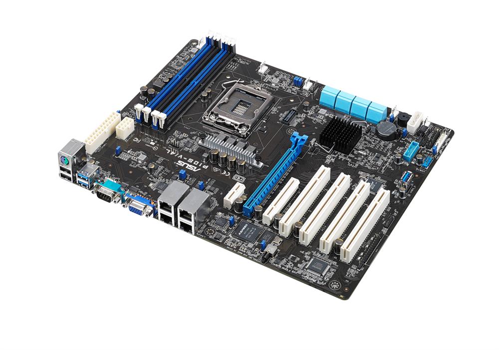 P10S-V/4L ASUS Socket LGA1151 Xeon E3-1200 v5/ v6 Processors Support Intel C236 Chipset ATX Motherboard (Refurbished)
