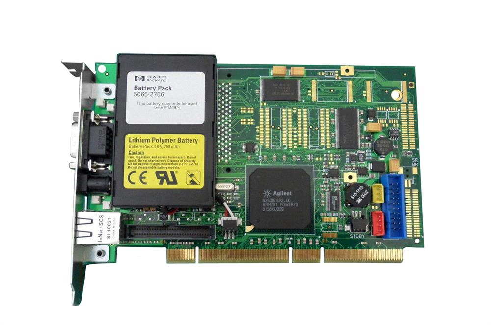 P1218-60002 HP TopTools Remote Control Card NIC Ver 2.0 with Battery Netserver LC2000 LC3 LC3000 LH4 LH6000 LP1000R LP2000R LPr LT6000