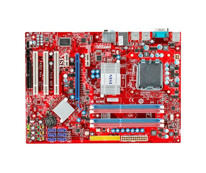 P45D3NEO-F MSI P45D3 Neo-F Intel S-775 Intel P45 Fsb 1600 Atx Motherboard (Refurbished)
