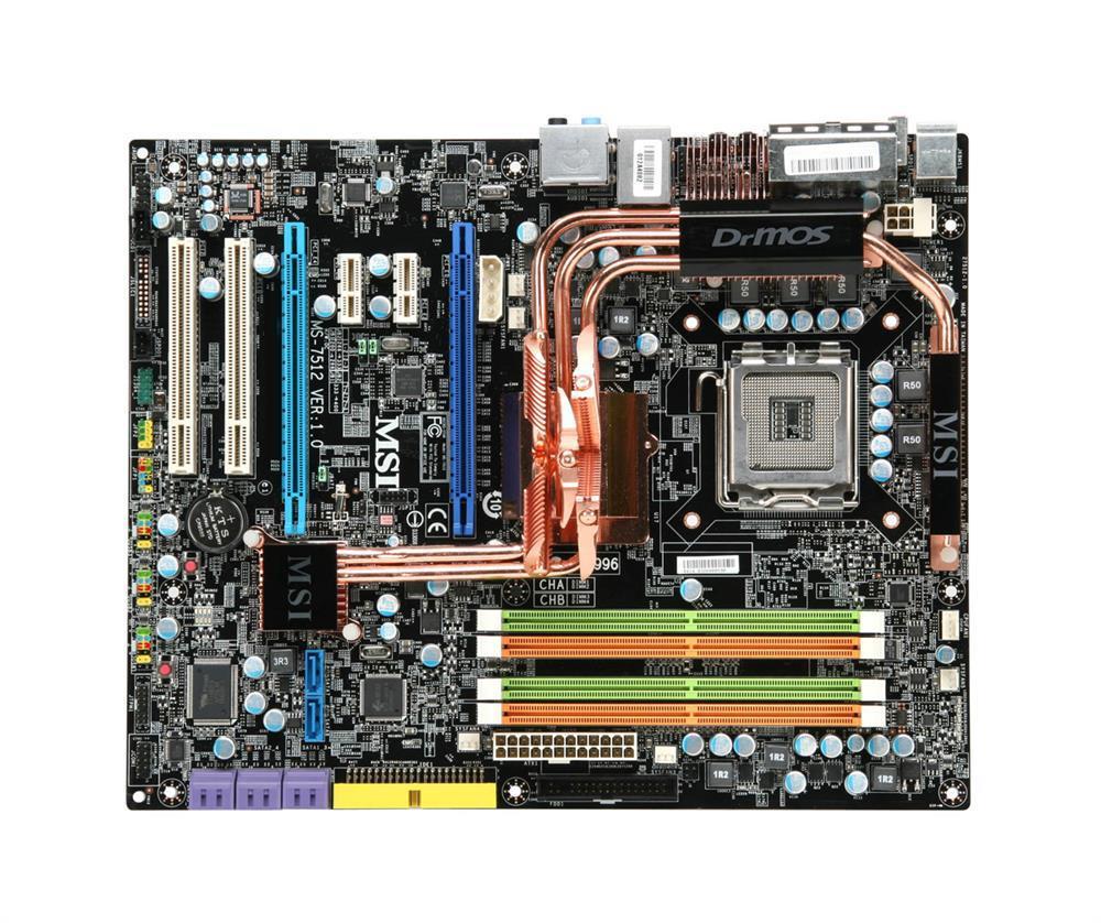 P45NEO2-FR MSI P45 Neo2-FR Desktop Motherboard Intel Chipset Socket T LGA-775 (Refurbished)