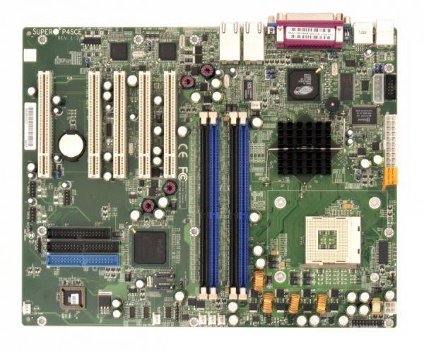 P4SCE-B SuperMicro P4SCE Socket mPGA478 Intel E7210 Chipset Intel Pentium 4 Processors Support DDR 4x DIMM SATA ATX Motherboard (Refurbished)